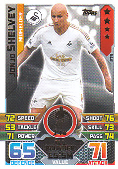 Jonjo Shelvey Swansea City 2015/16 Topps Match Attax #279